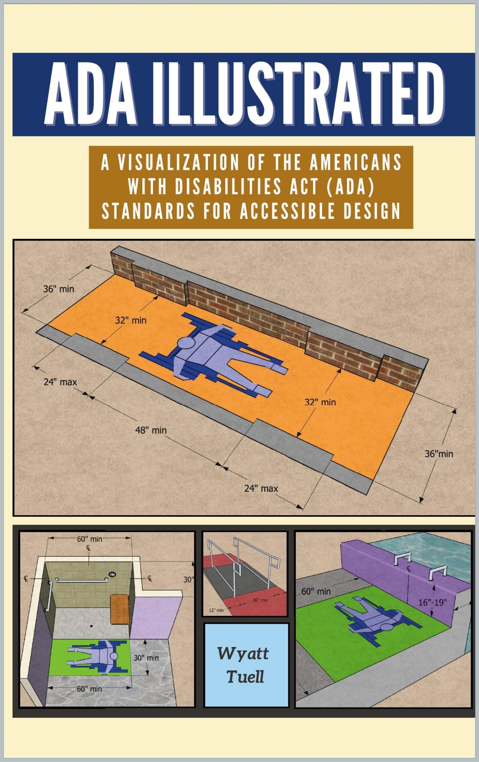 Guide ADA Standards for Accessible Design illustré en anglais