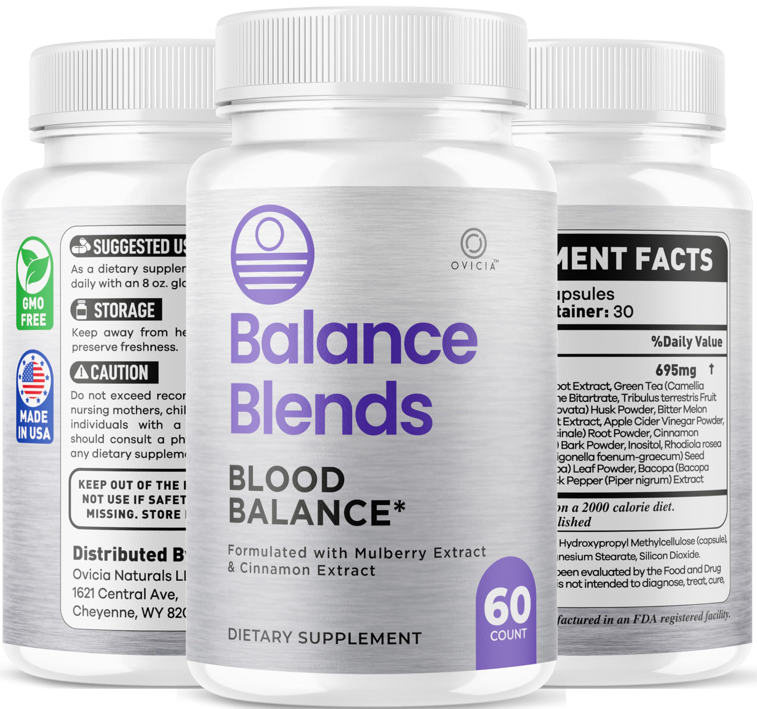 Balance Blends Capsules - Official BalanceBlends Pills Advanced Premium Formula Support Maximum Strength, All Natural Ingredients for Overall Health & Wellness, 60 Capsules for 1 Month — Amazon image 8