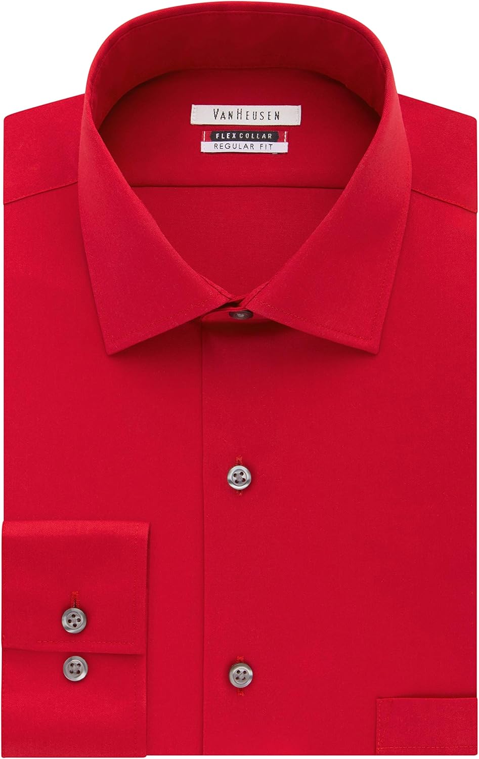 Amazon.co.jp: Van Heusen メンズ ドレスシャツ レギュラーフィット 