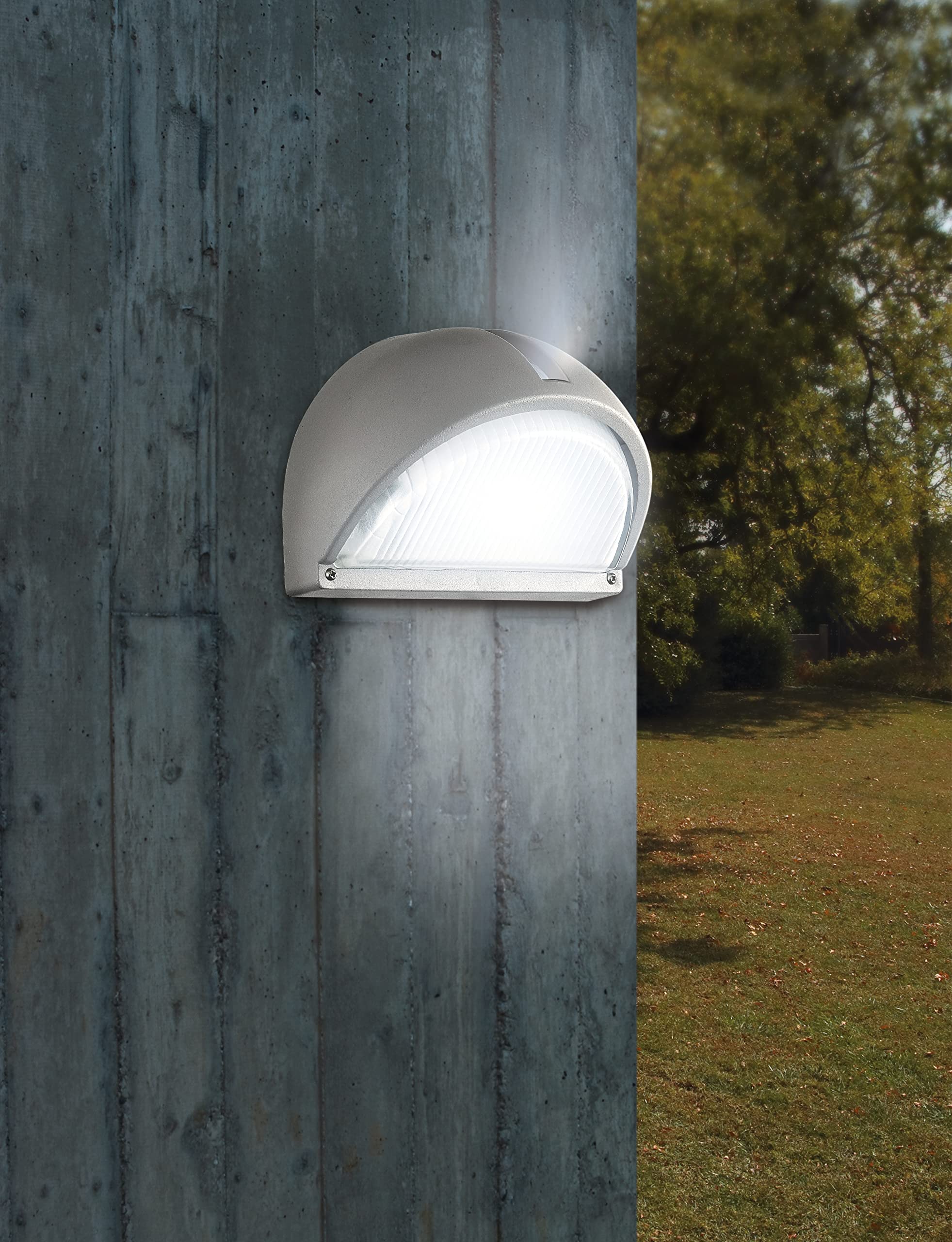 Eglo Outdoor Wall Light, Cast Aluminium, 40 W, White, 89768 - Image 4