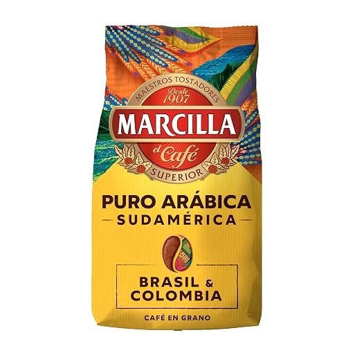Marcilla Puro Arábica Café en Grano Sudamérica 100% Arábica | 400g