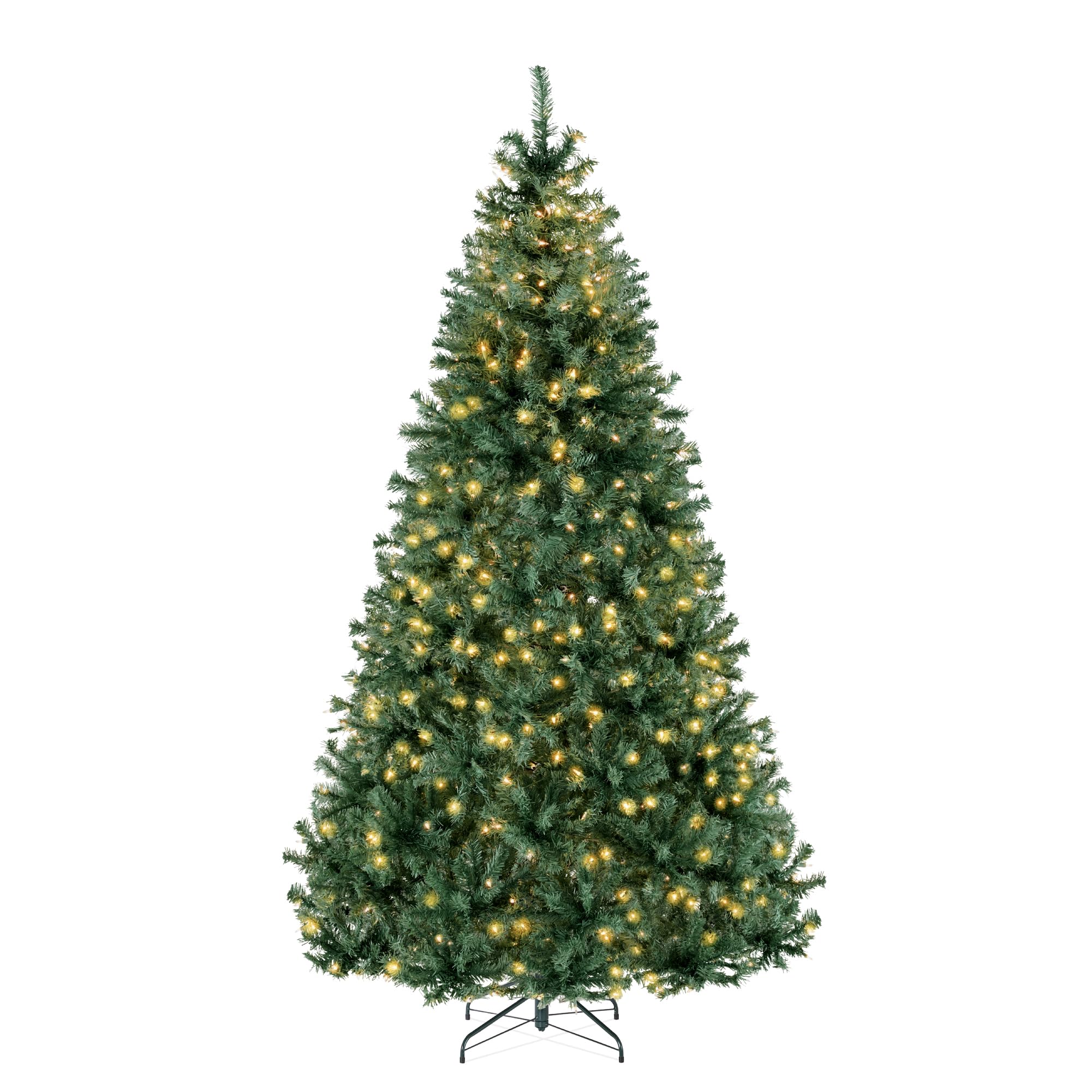 Best Choice Products 6Ft Pre-Lit Christmas Tree w/Twinkling LEDs, Premium Green Artificia…