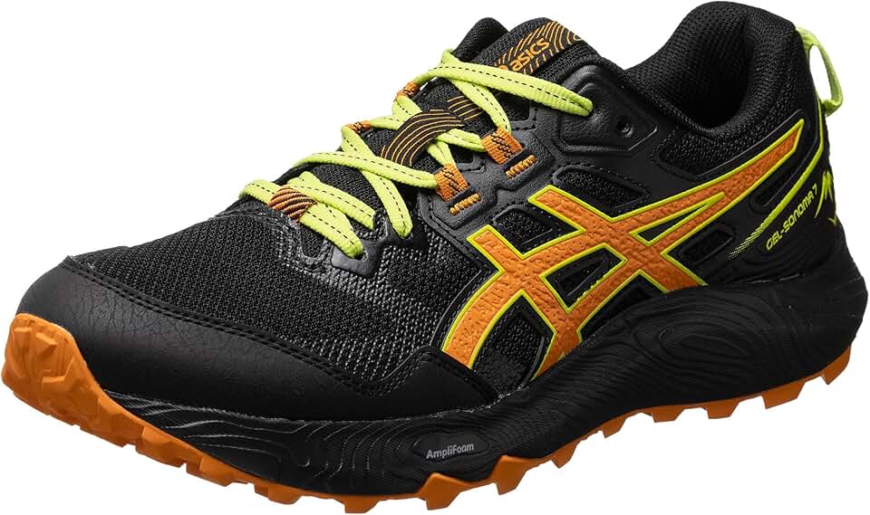 Tênis Asics Gel-Sonoma 7 Preto e Laranja