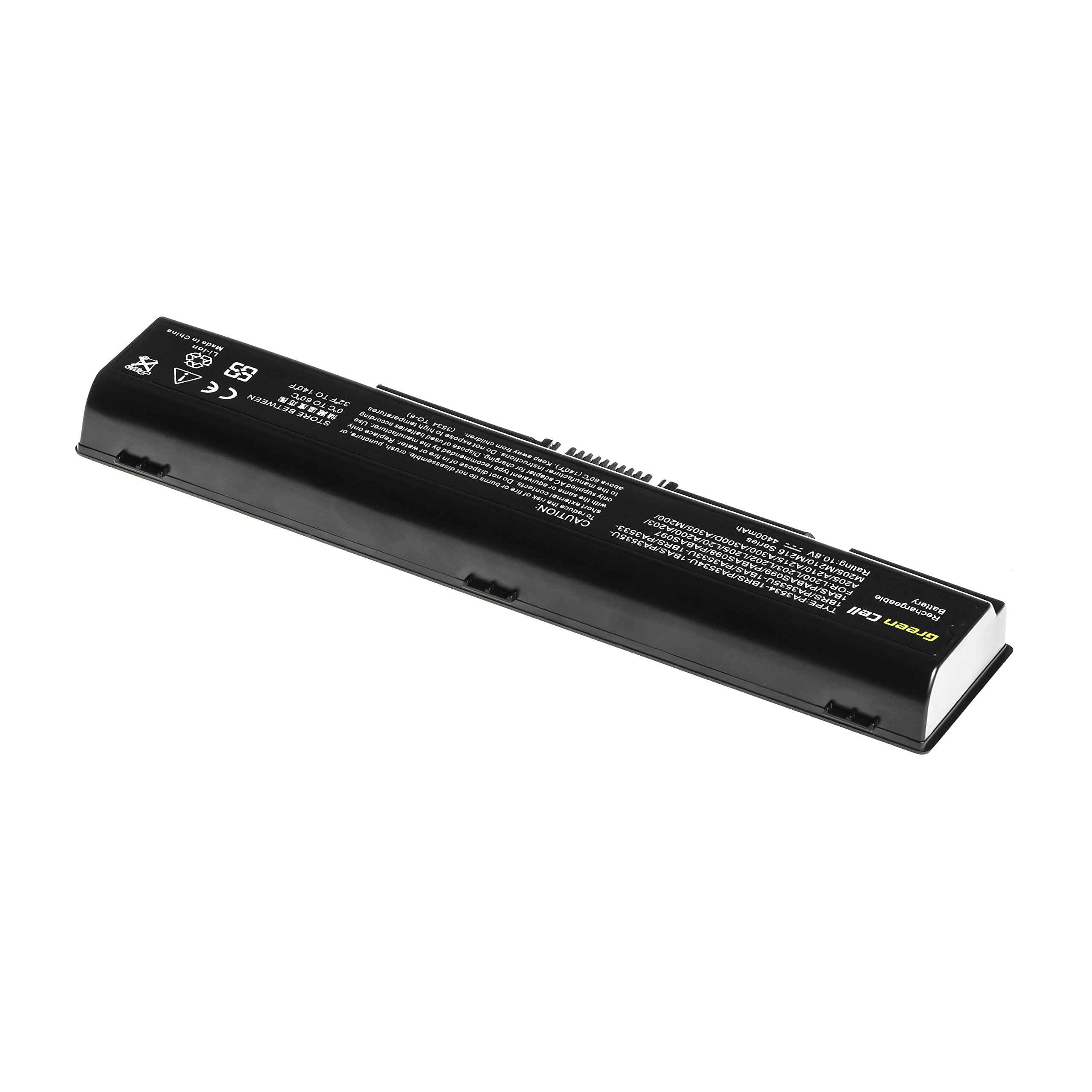 Green Cell Batería Toshiba PA3534U-1BRS PA3534U-1BAS PA3533U-1BRS para Toshiba Satellite A200 A300 A500 L300 L500 A205 A210 A305 A505 L200 L300D L305 L450 L505