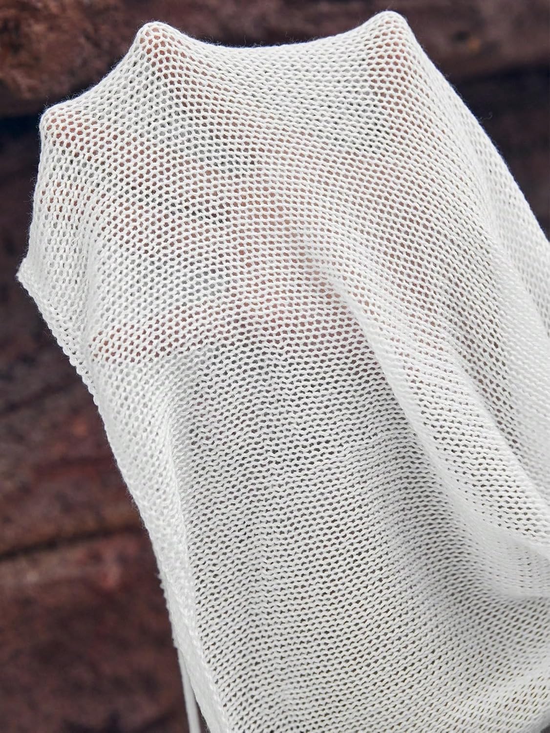 SweatyRocks Women's Tie Backless Split Thigh Cover Up Maxi Dress Draped Cowl Neck Cami Dresses - Image 5