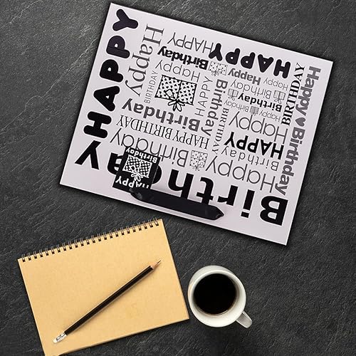 Miniatura 4 de JWSCYSY Bolsa de regalo extra grande de 16 pulgadas con papel de seda y tarjeta, bolsa de regalo de feliz cumpleaños para hombres y mujeres, 16 x