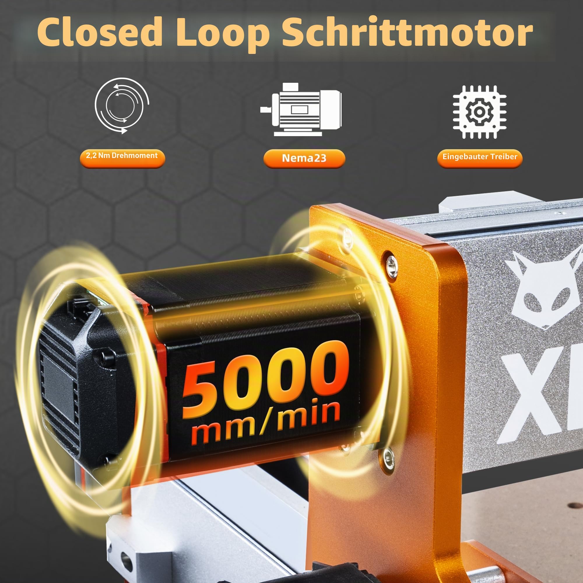 FoxAlien CNC Fräsmaschine XE-PRO mit Kugelumlaufspindeln, 400W Spindel 3-Achsen Graviermaschine für Holz-Aluminium-Schneiden Aufrüstbar auf Linearschienen(220V)