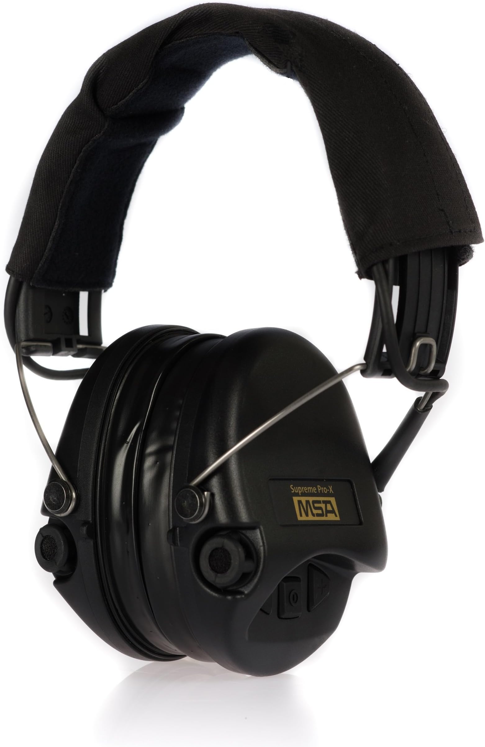 MSA Sordin Pro X- Black Cups, Black Fabric Band With Gels Seals