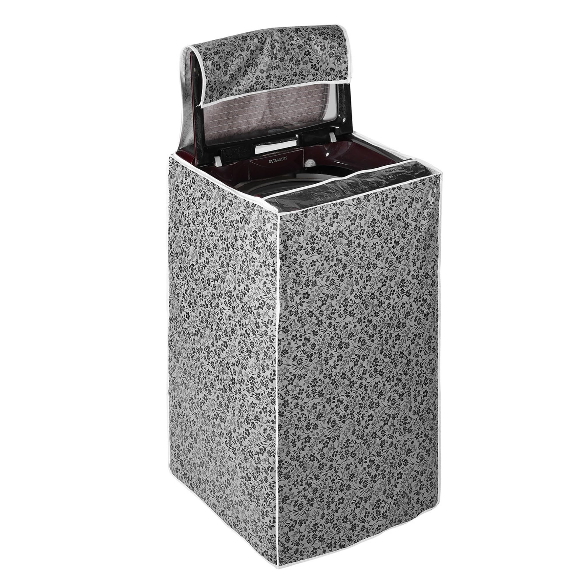 AMPEREUS Plastic Whirlpool Front Panel Top Load Washing Machine Cover Suitable For 6.0 Kg, 6.2 Kg, 6.5 Kg, 7 Kg, 7.2 Kg, 7.5 Kg (55Cms X 55Cms X 85Cms) Grey (B0B63TF7TX) Amazon Price History, Amazon Price Tracker