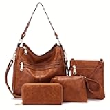 Purses For Women Handbags And Wallet Set Large Hobo Crossbody Bag Ladies Purse Totes 4 PCS