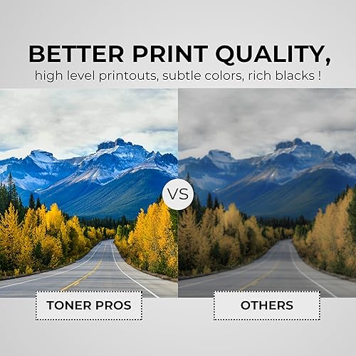 Miniatura 4 de Toner Pros (TM - Cartucho de tóner de repuesto remanufacturado para Lexmark CS317 CS417 CS517 (juego de 4 colores) 71B10K0, 71B10C0, 71B10M0,