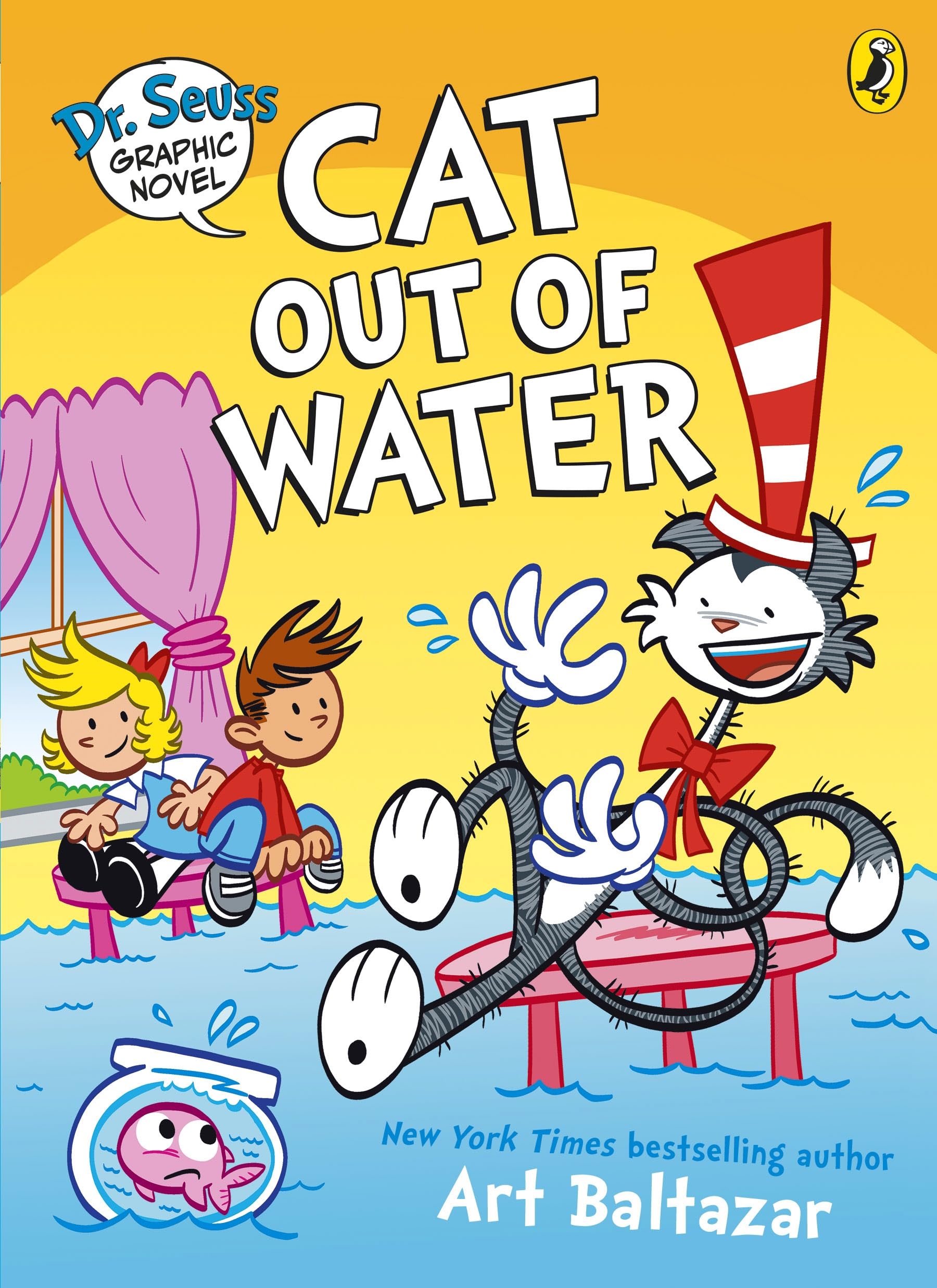 Dr. Seuss Graphic Novel: Cat Out of Water: A Cat in the Hat Story
