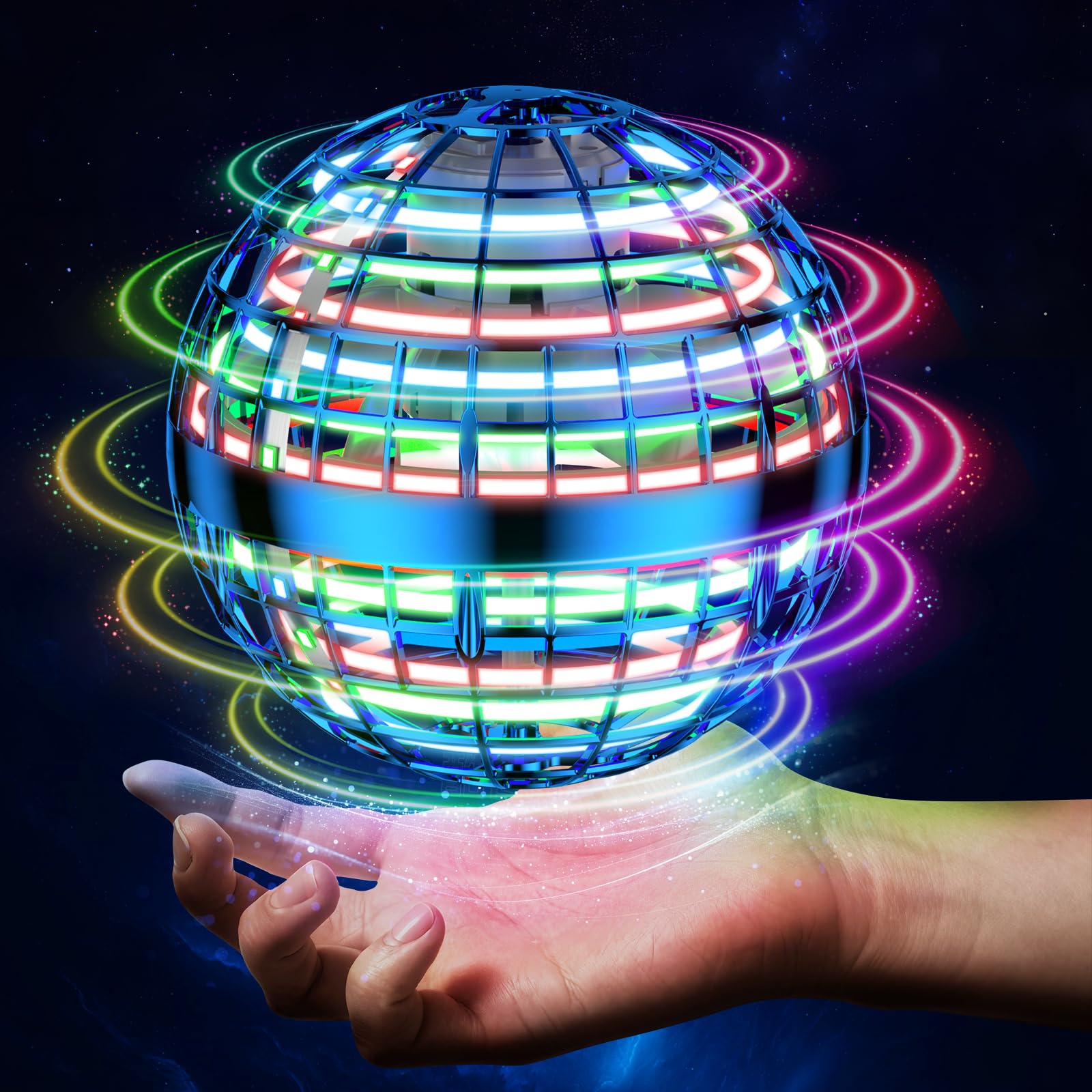Amazon.com: DUSFAN 2025 AI Flying Orb Ball Toy, Cosmic Globe