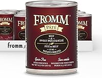 Vista 23 de Fromm Comida para perros con paté de carne de res y cebada - Comida húmeda prémium para perros - Receta de carne de res - Caja de 12 latas