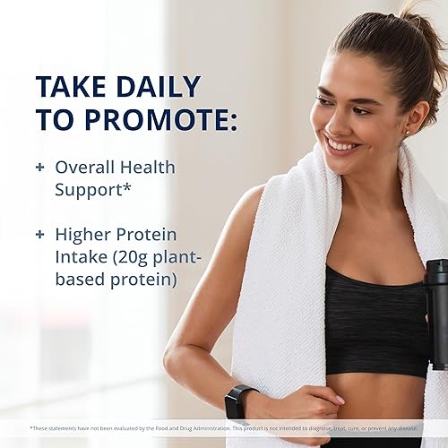 Miniatura 4 de Metagenics Perfect Protein Pea & Rice - Con OptiProtein, una combinación equilibrada de proteína patentada de guisantes y arroz con BCAA añadidos,