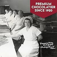 Vista 6 de Fannie May, Caramelos de chocolate con leche, racimos de galletas de chocolate con menta, dos bolsas de 16 onzas