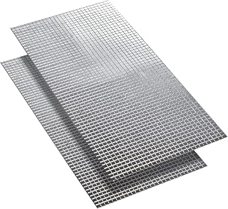 SATINIOR 3600pcs 5 x 5 mm Self-Adhesive Mini Square Glass, Decorative Craft DIY Accessory Mirrors Mosaic Tiles