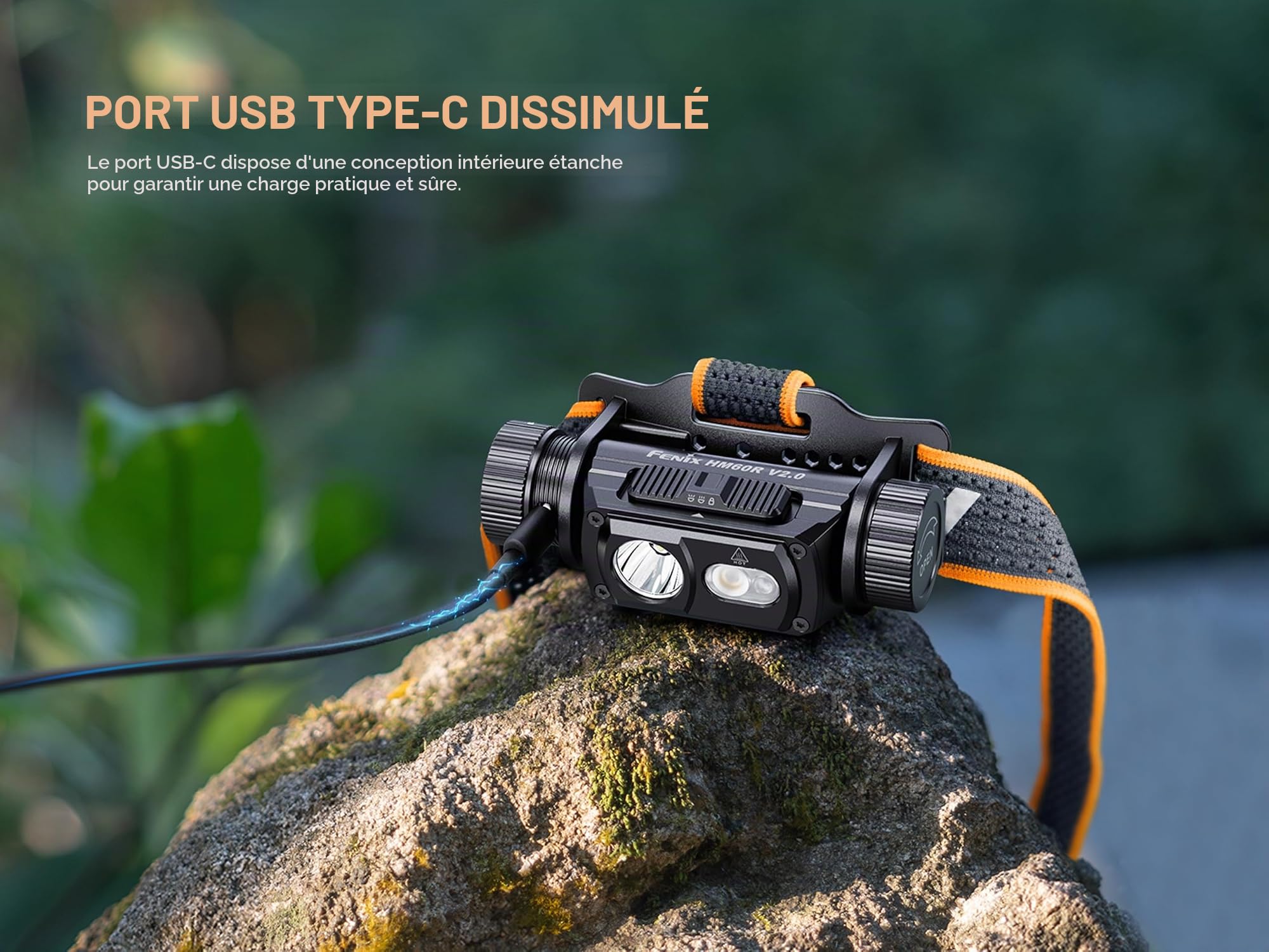 FENIX HM60R V2.0 Lampe frontale rechargeable