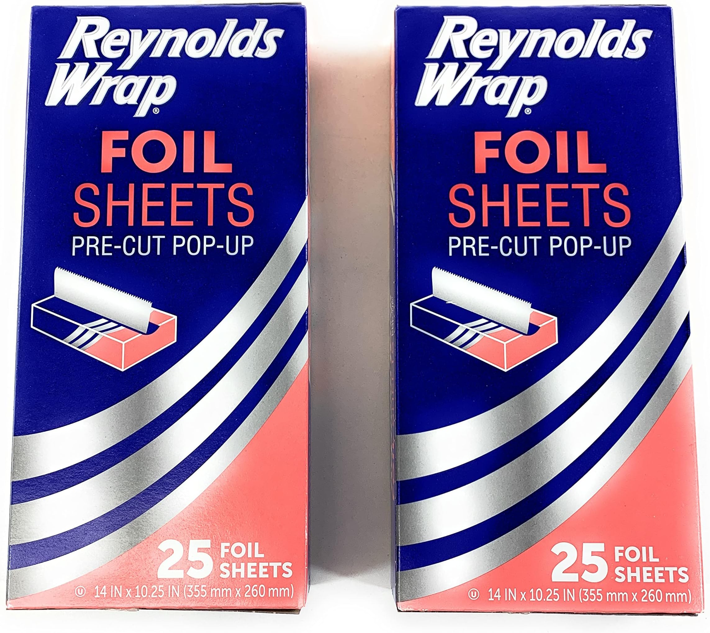 Wrappers Pop Up / Foil Sheets (2 Pack) No cutting or Tearing