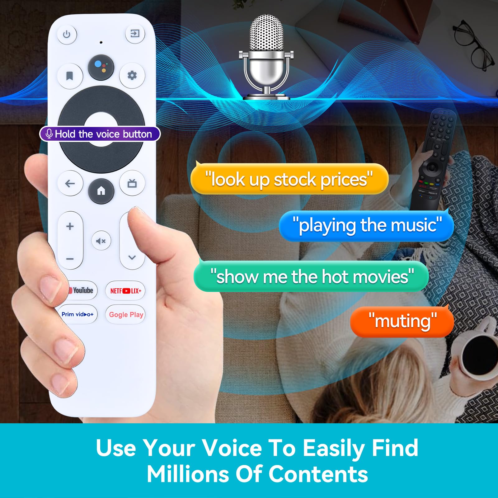Amazon.com: ZWP Replacement Voice Remote Control for Thomson