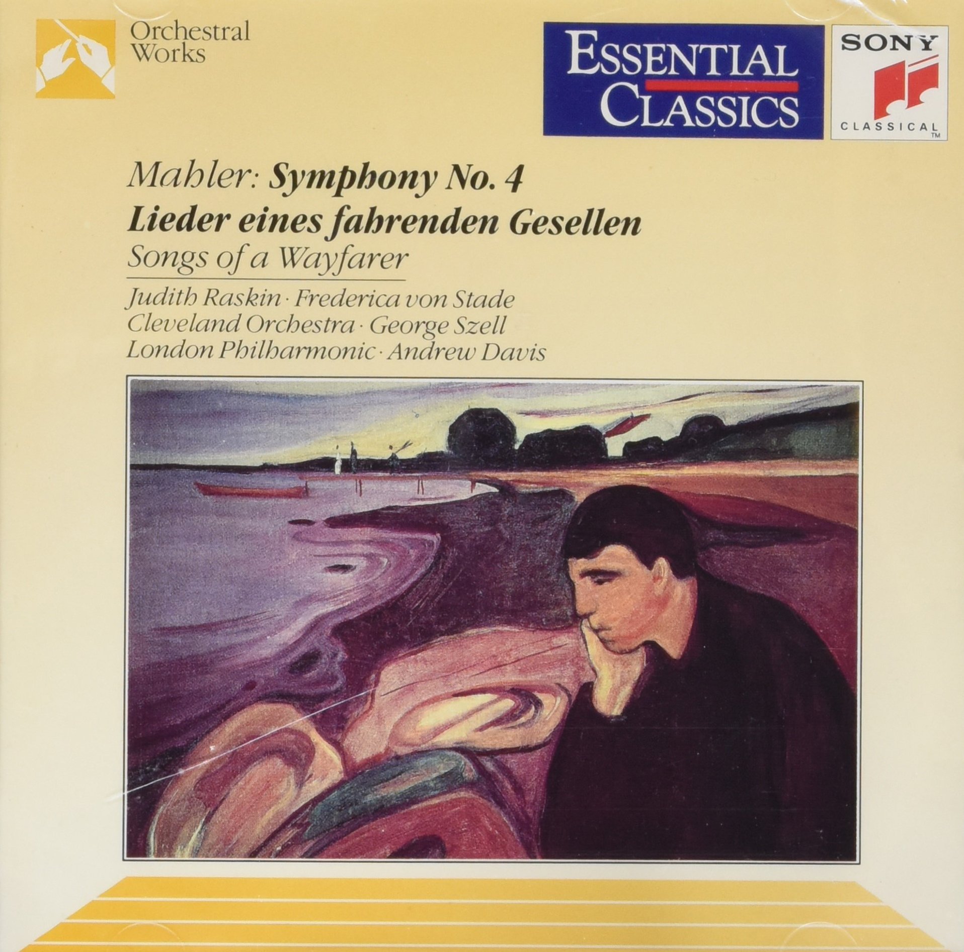 Mahler: Symphony No. 4, Lieder eines fahrenden Gesellen NEW SEALED CD