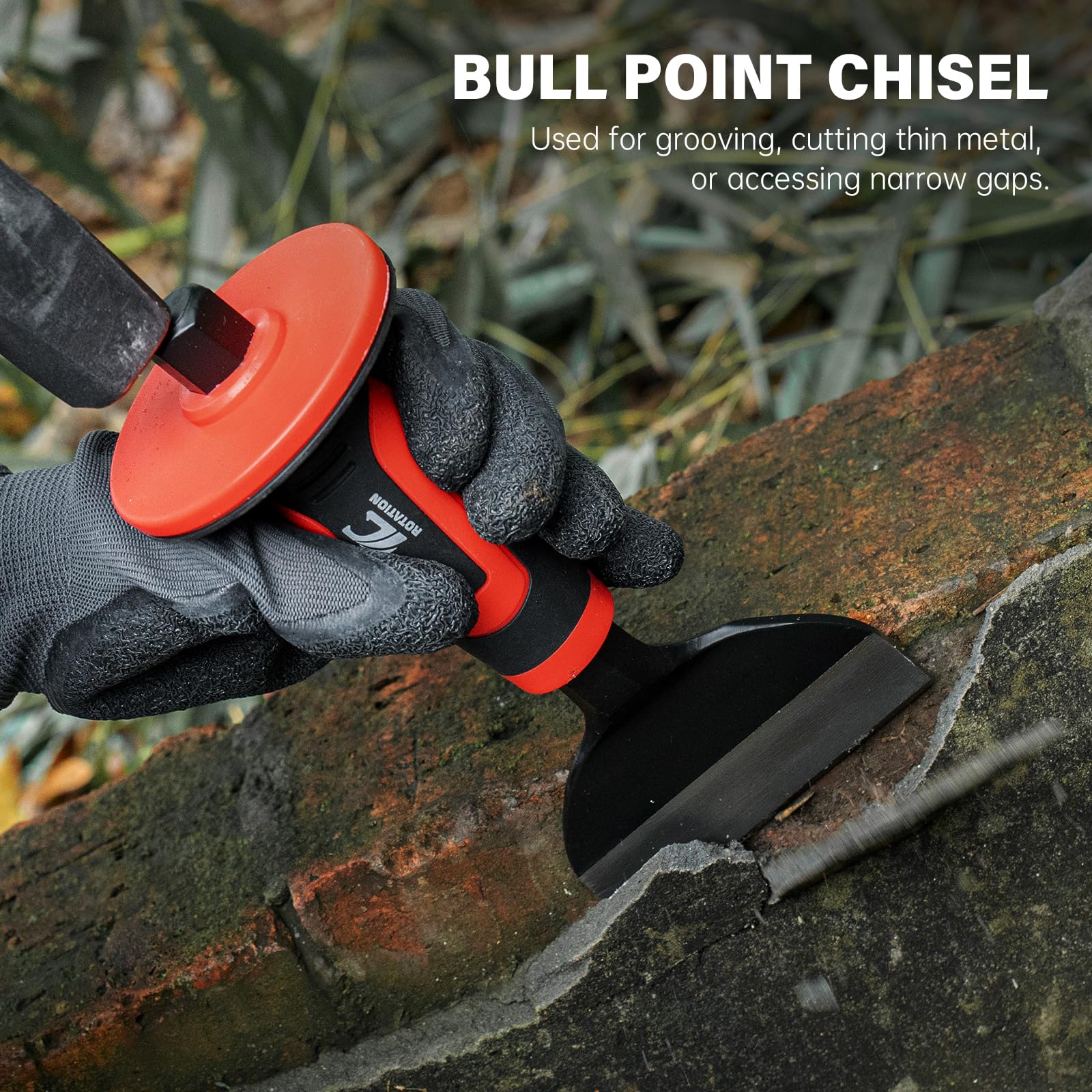 Heavy Duty Masonry Chisel Set - 3 Piece -8