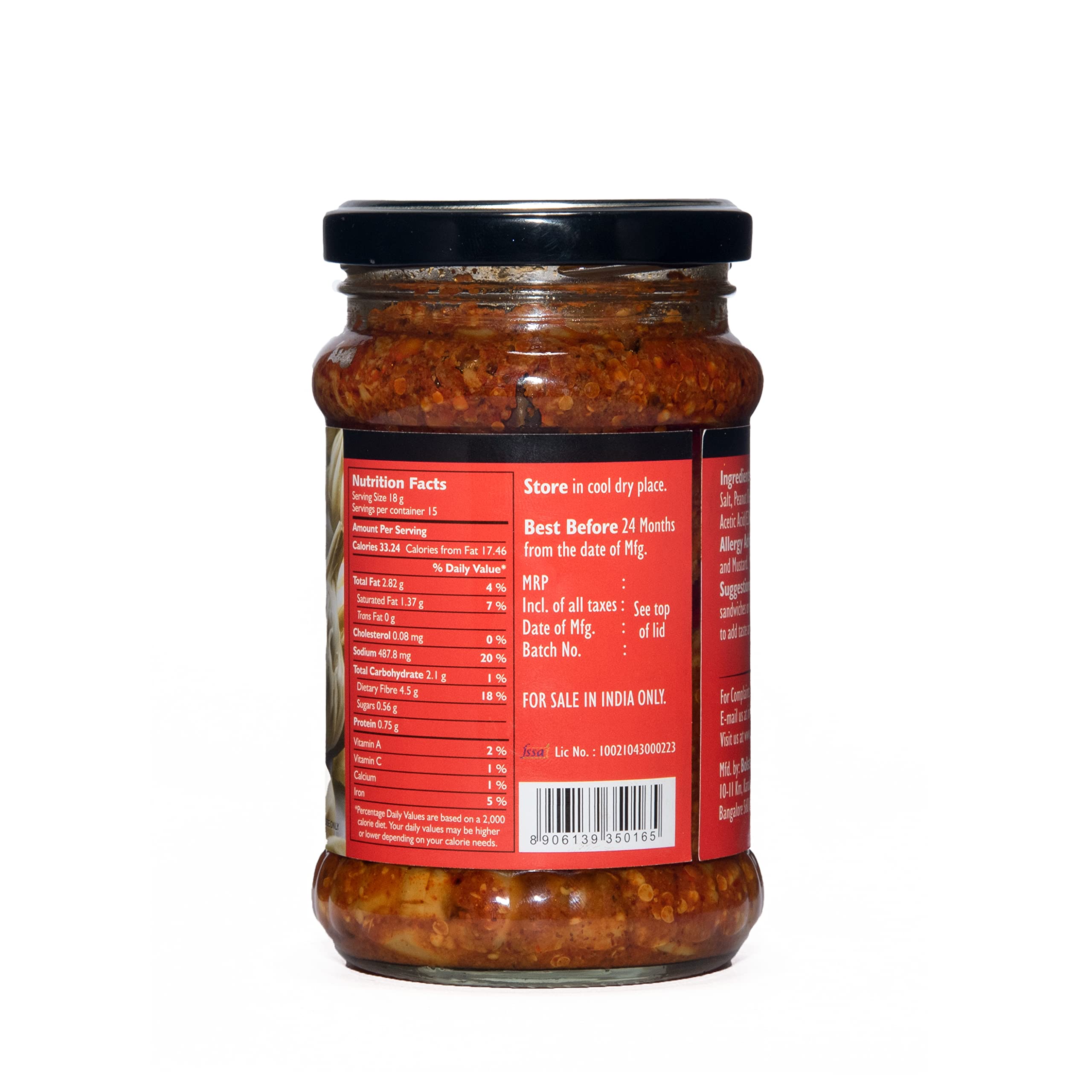 Bolst's Garlic Achar | Authentic India Style Garlic Pickle | Traditional Indian Taste | Homemade Lahsun Achar | Tangy and Spicy | Fresh Garlic Cloves | Homemade Taste 100% Natural Ingredients | 280g 2