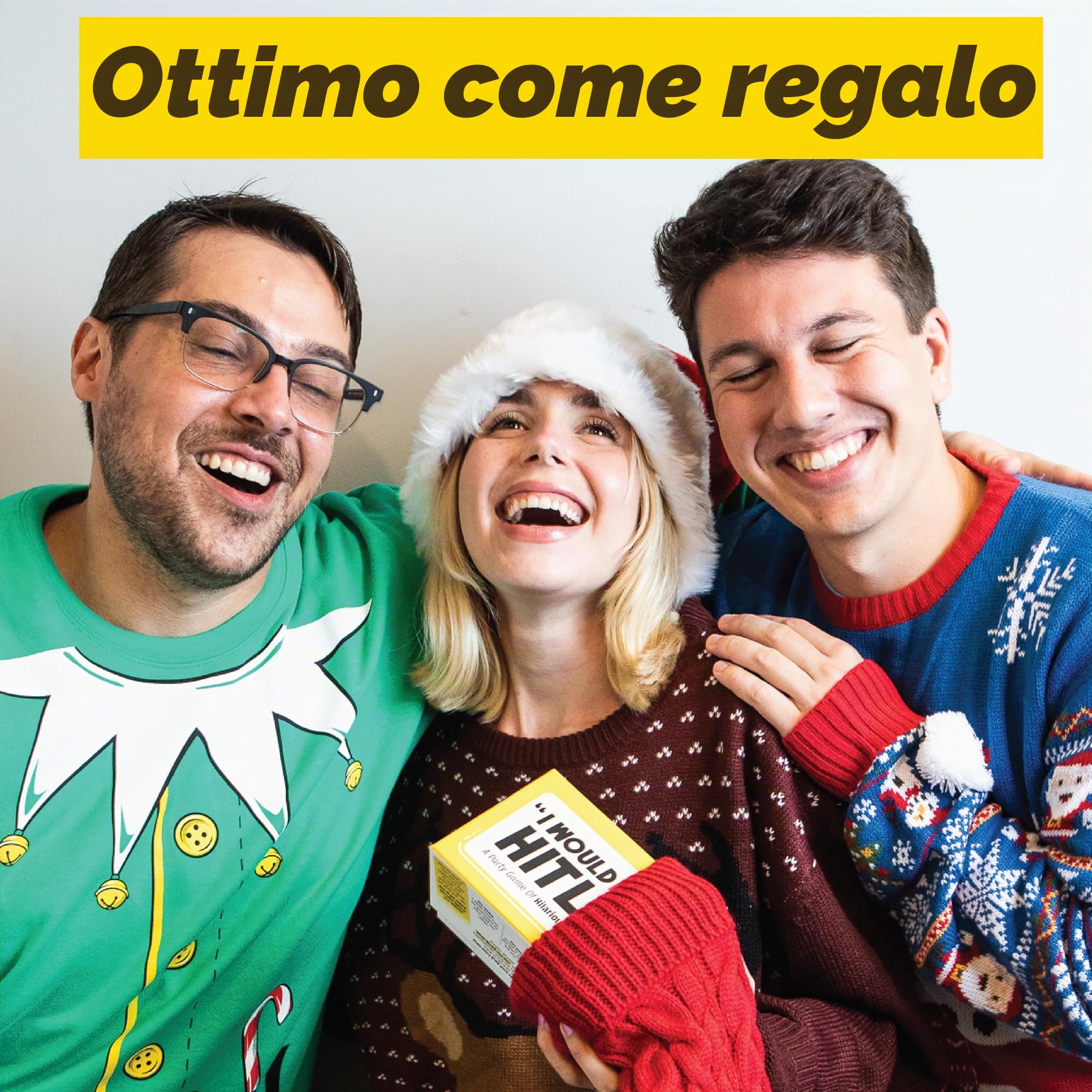 Il gioco per feste di narrazione di storie per adulti di dilemmi etici e ipotetici divertenti