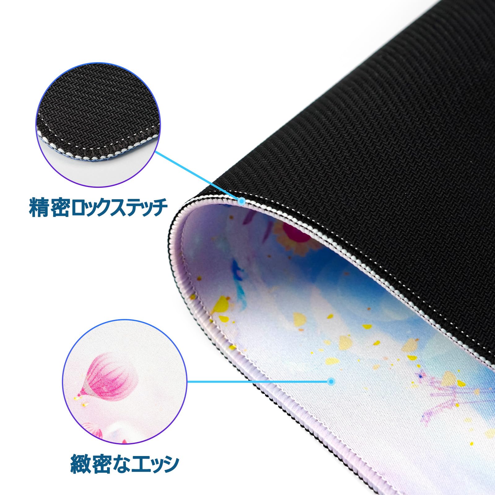 Amazon.co.jp: Mechkeys Utyping×makoron マウスパッド デスクマット