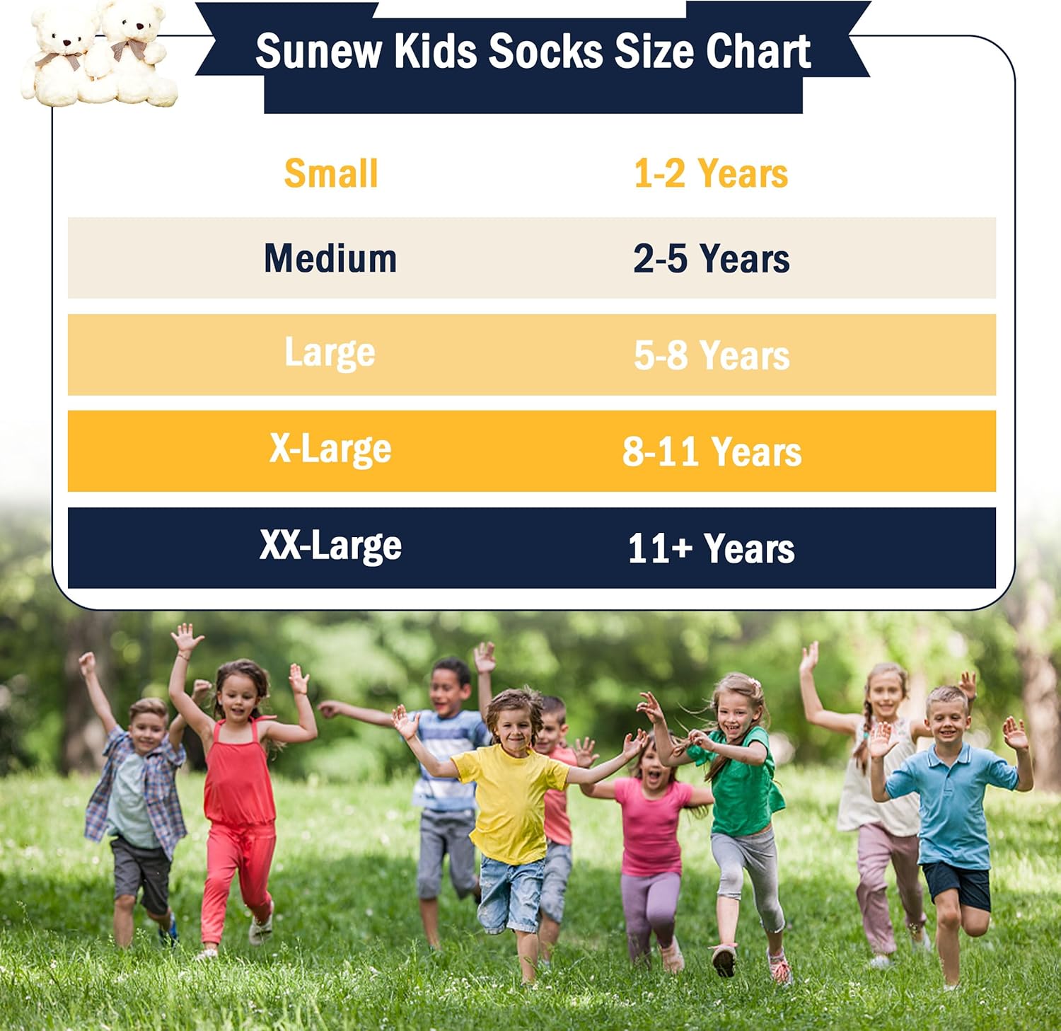 Sunew Baby and Toddler Socks, Boys Girls Cushioned Athletic Ankle/Low Cut Socks 6-Pair - Image 4