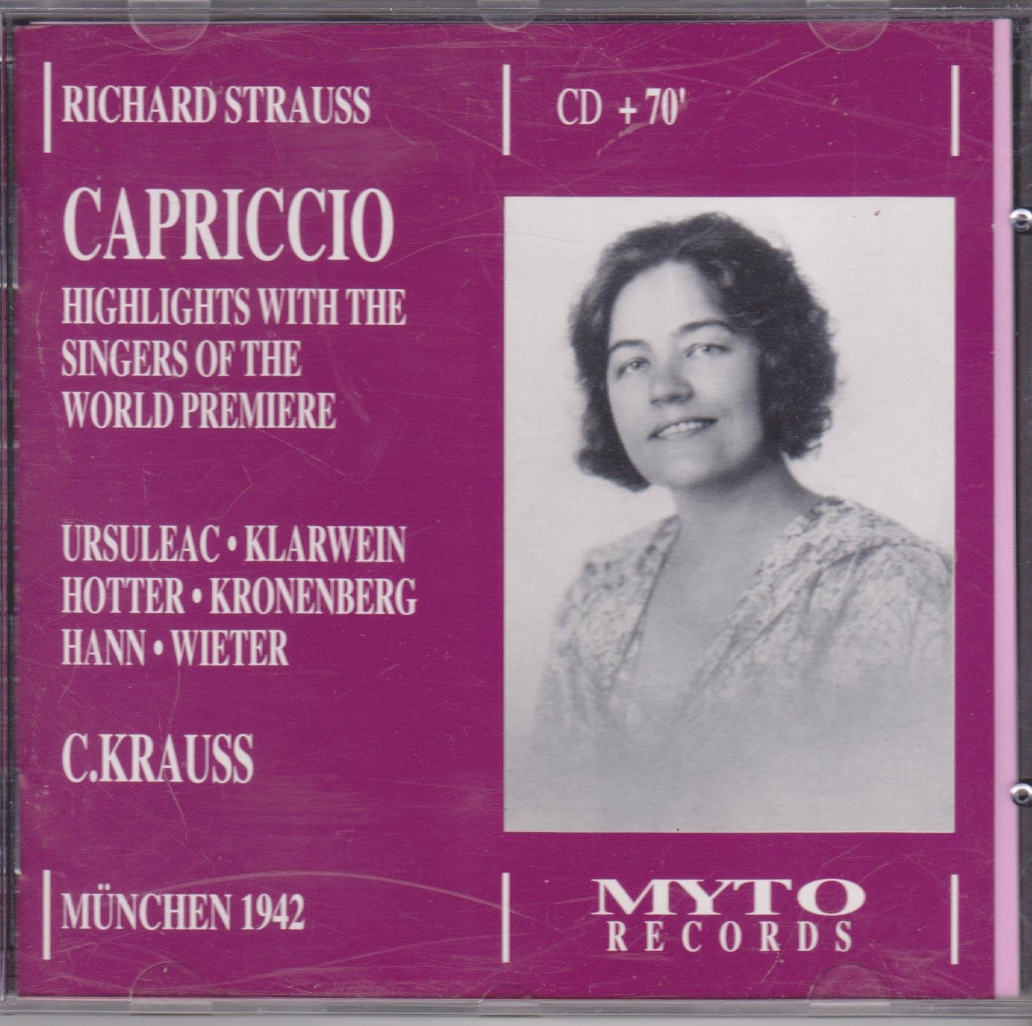Capriccio [Audio CD]