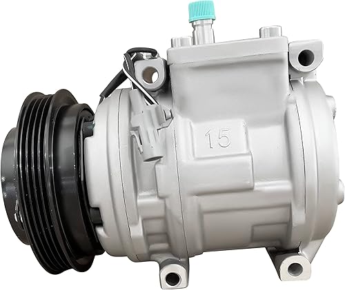 RYC Nuevo compresor de aire acondicionado automotriz y embrague de AC FH391 (se adapta a Toyota Tundra 3.4L 2000, 2001, 2002, 2003, 2004 compatible