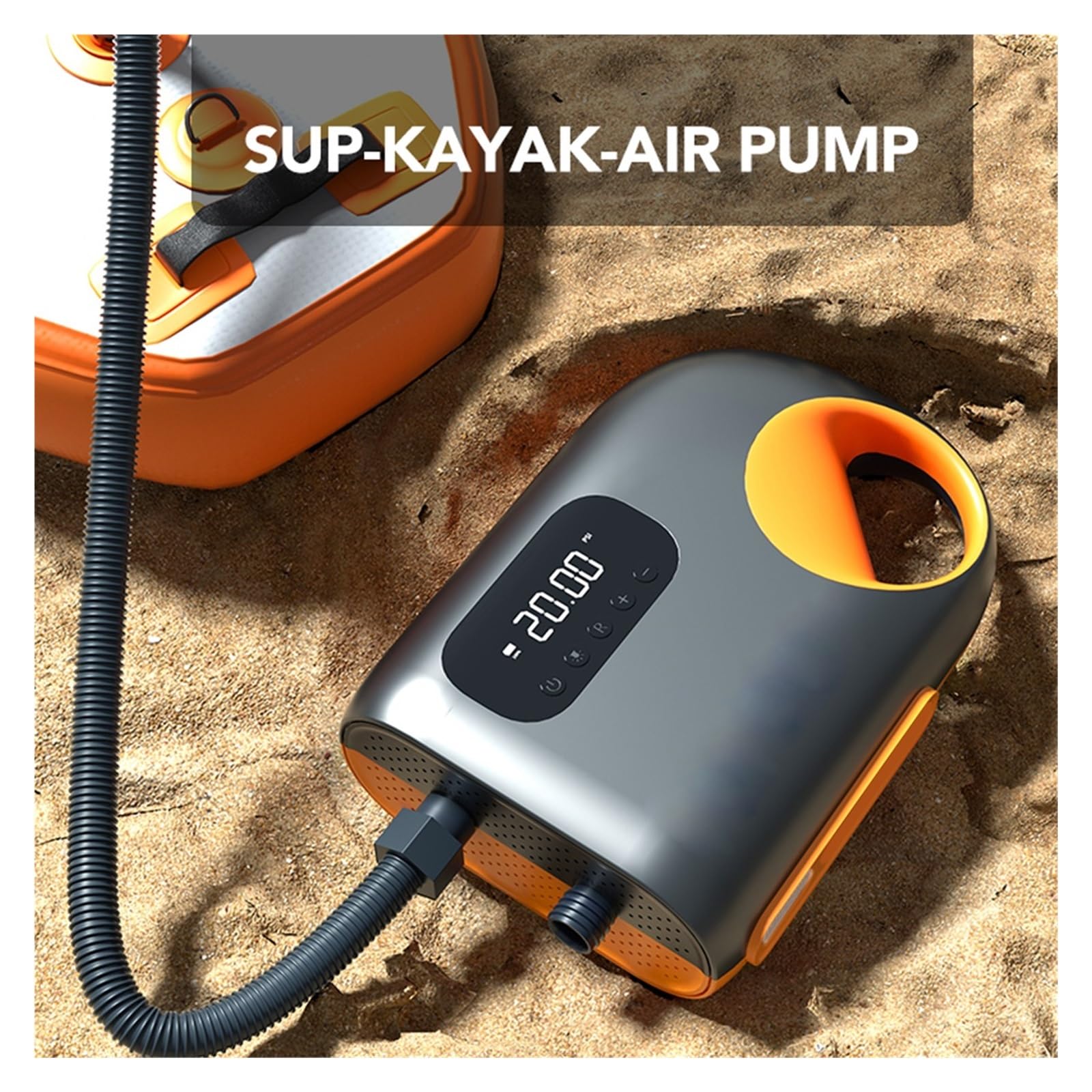 Pompa Gonfiabile For Auto Da Campeggio All'aperto, Tenda Paddle Board, Elettrica Portatile Ad Alta Pressione Senza Fili For Kayak Inflazione Rapida