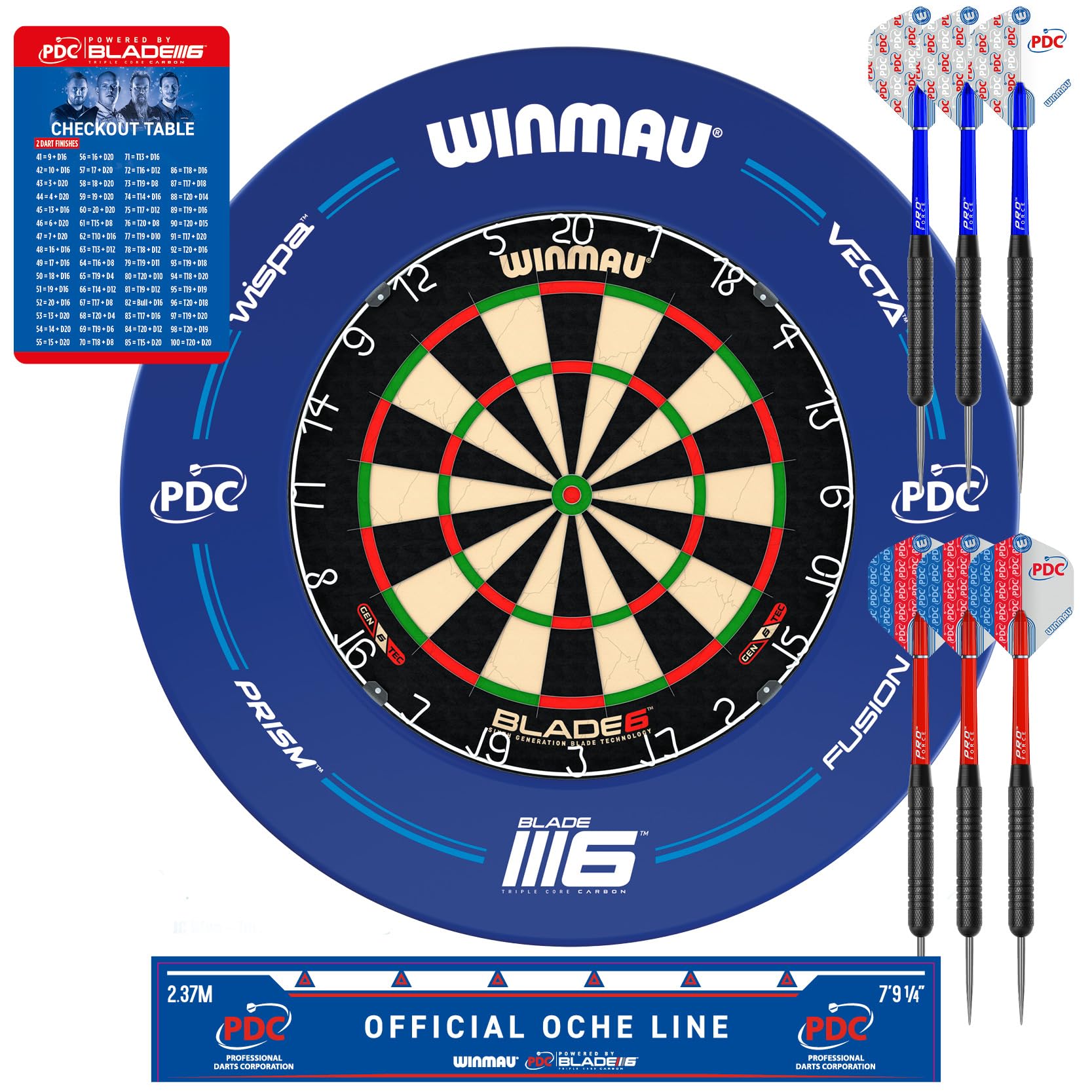 WINMAU Morsetto Deluxe Per Bersaglio Freccette Con Meccanismo A Molla