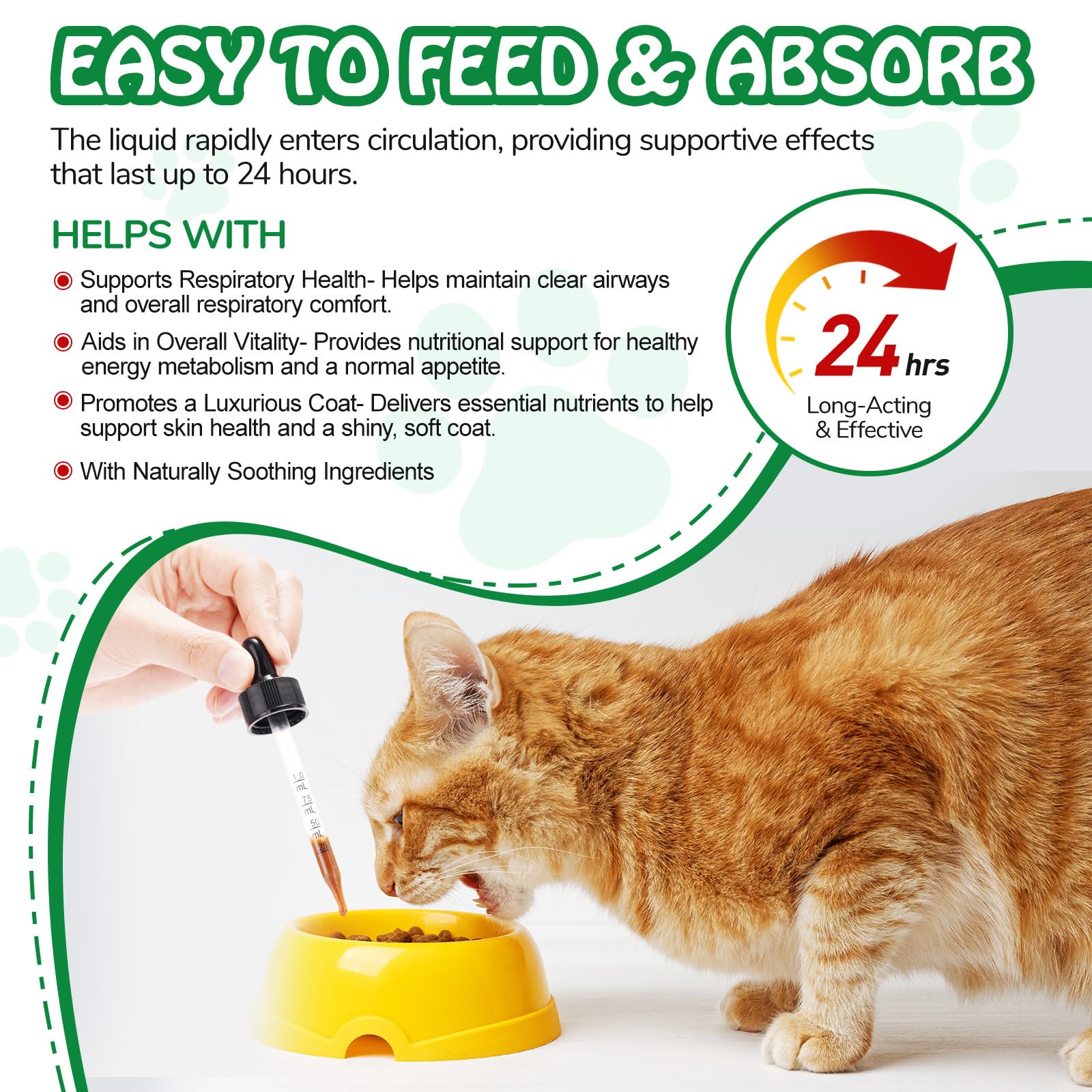 Antibióticos para Gatos, 2PCS Antibióticos Naturales para Gatos, Antibiotics for Cats, Suplementos para Gatos,apoya inmunológico y Gatos Alivio de Alergias,Suministros de Salud Gatos
