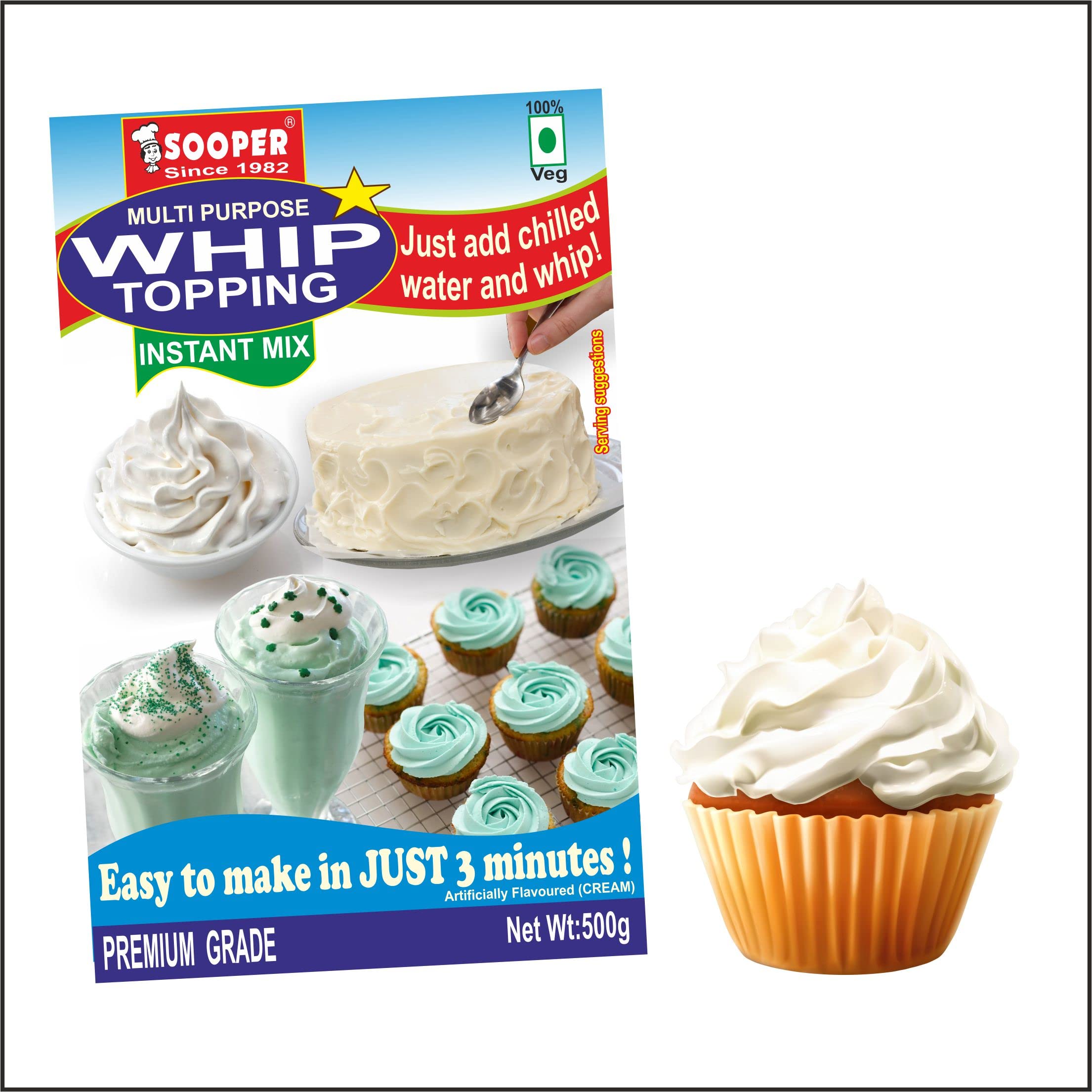 SOOPER WHIP TOPPING MIX 1 PACK Topping Powder-image-35