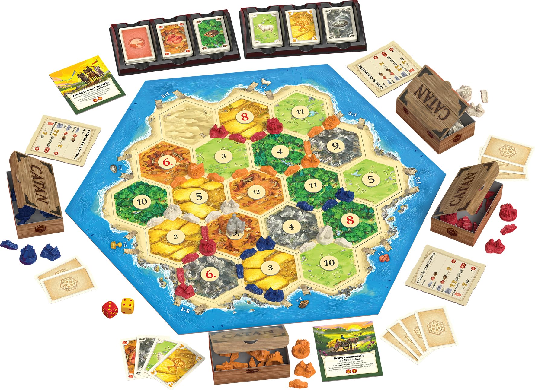 Asmodee - Catan: Barbaren & Kaufleute – Kosmos – Gesellschaftsspiel
