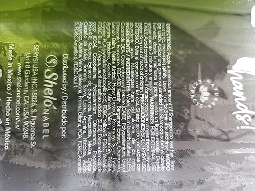 Miniatura 6 de Sheló NABEL Champú Bergamota Caida de Cabello Fragil Quebradizo Champu Bergamota