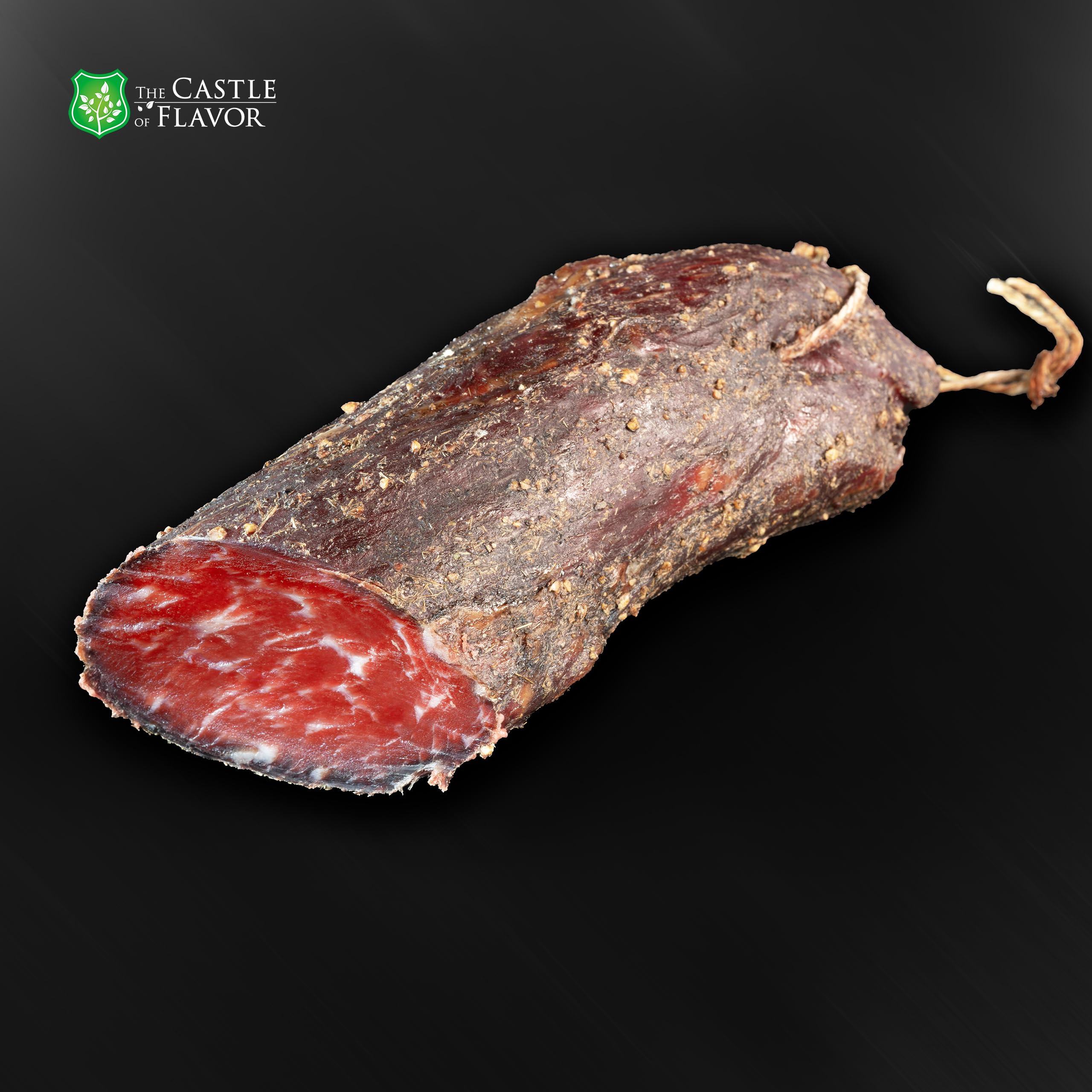 Luftgetrocknetes Rindfleisch „Mavla“ – kaltgeräuchert und mit Kräutern verfeinert- Wurstwaren 200g - Trockenwurst - Rohwurst - Dauerwurst am Stück - Trockenfleisch - getrocknete Wurst Snack