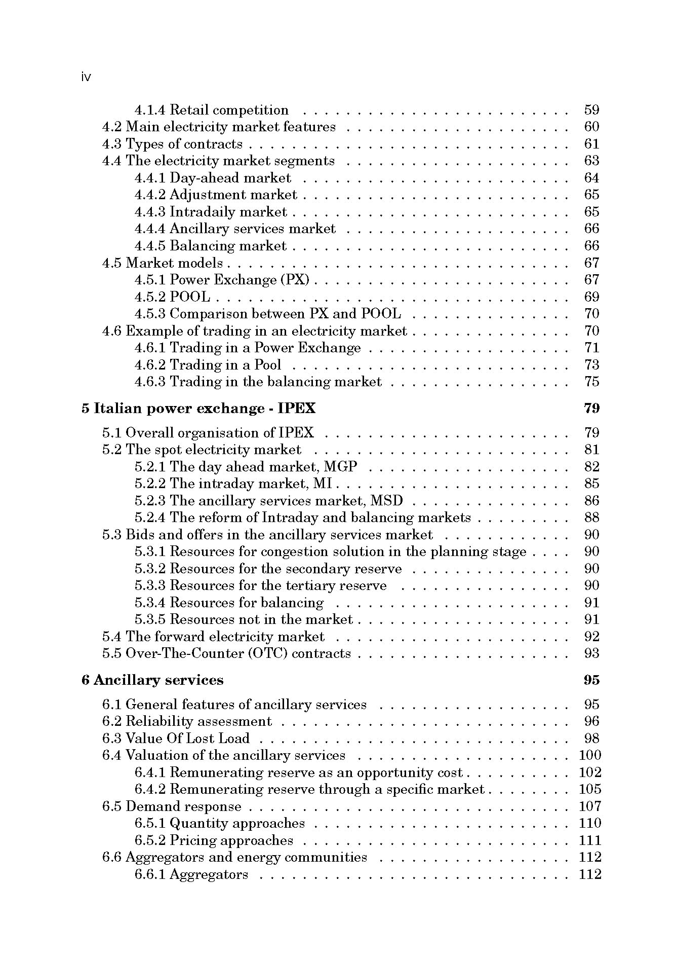 Principles of Electricity Markets Economics
