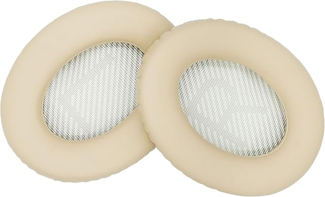 Premium Replacement SoundLink Around-Ear 2 Ear Pads/SoundLink AE2 Ear Pads Cushions compatible with Bose SoundLink Around-Ear 2 (AE2) Headphones (Beige). Premium Protein Leather/High-Density Foam