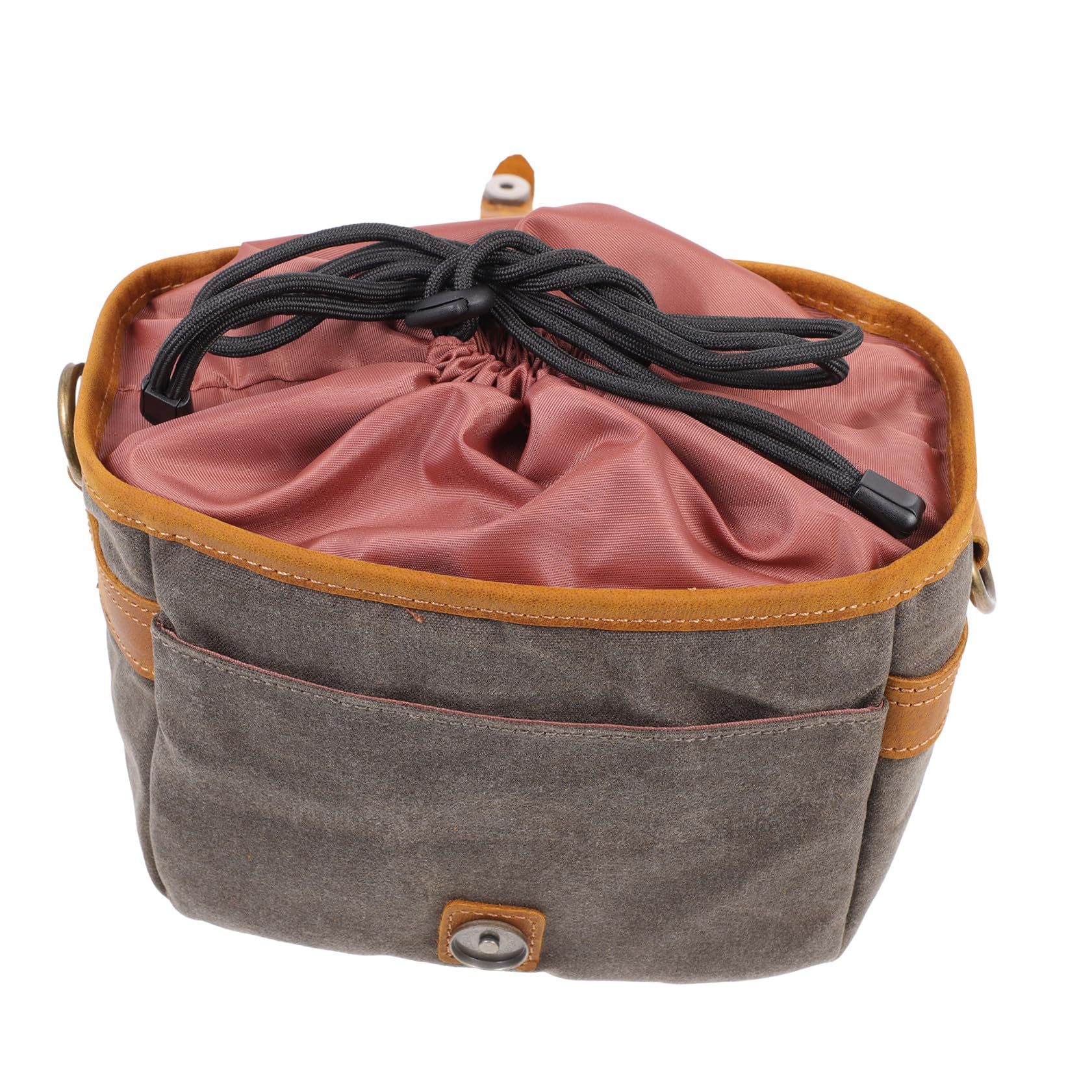Homoyoyo Borsa per Fotocamera Verde in Tela Resistente Protezione Antiurto e Tracolla Regolabile, Custodia Portatile per Fotocamere Mirrorless e Compatte