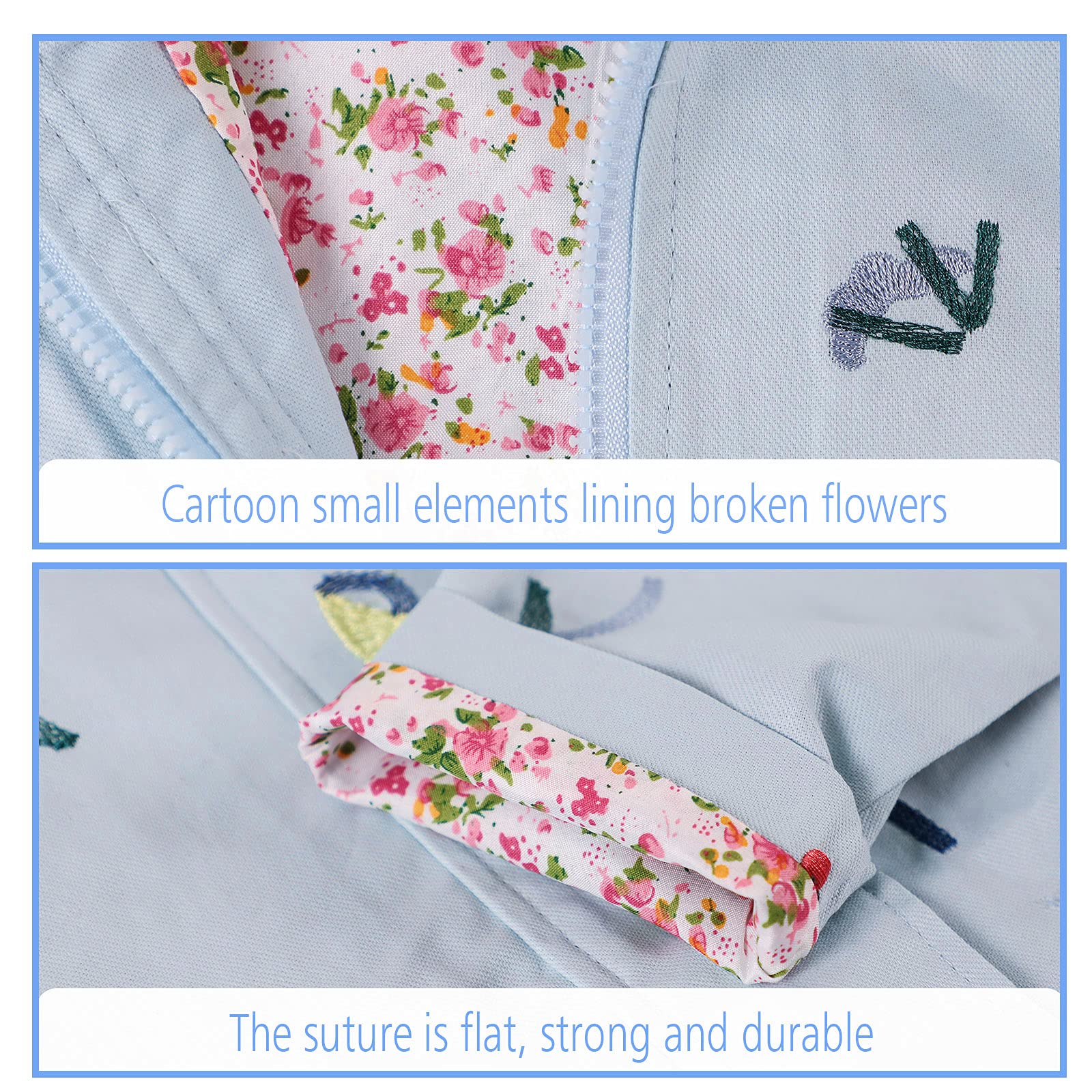 Chaqueta de Primavera para Niñas Chaqueta con Cordón para Otoño con Estampado