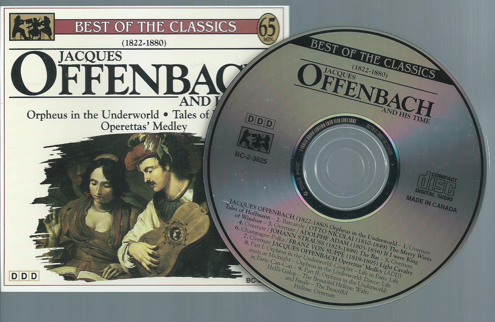 Best of the Classics [Audio CD] Offenbach