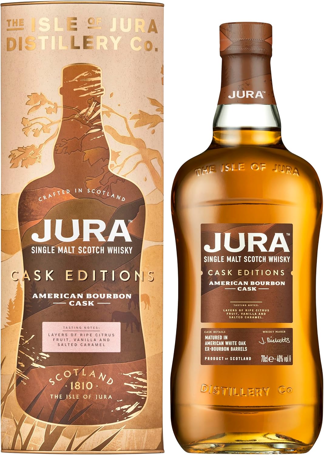 Jura Bourbon Cask Single Malt Whisky 70cl | Fruity