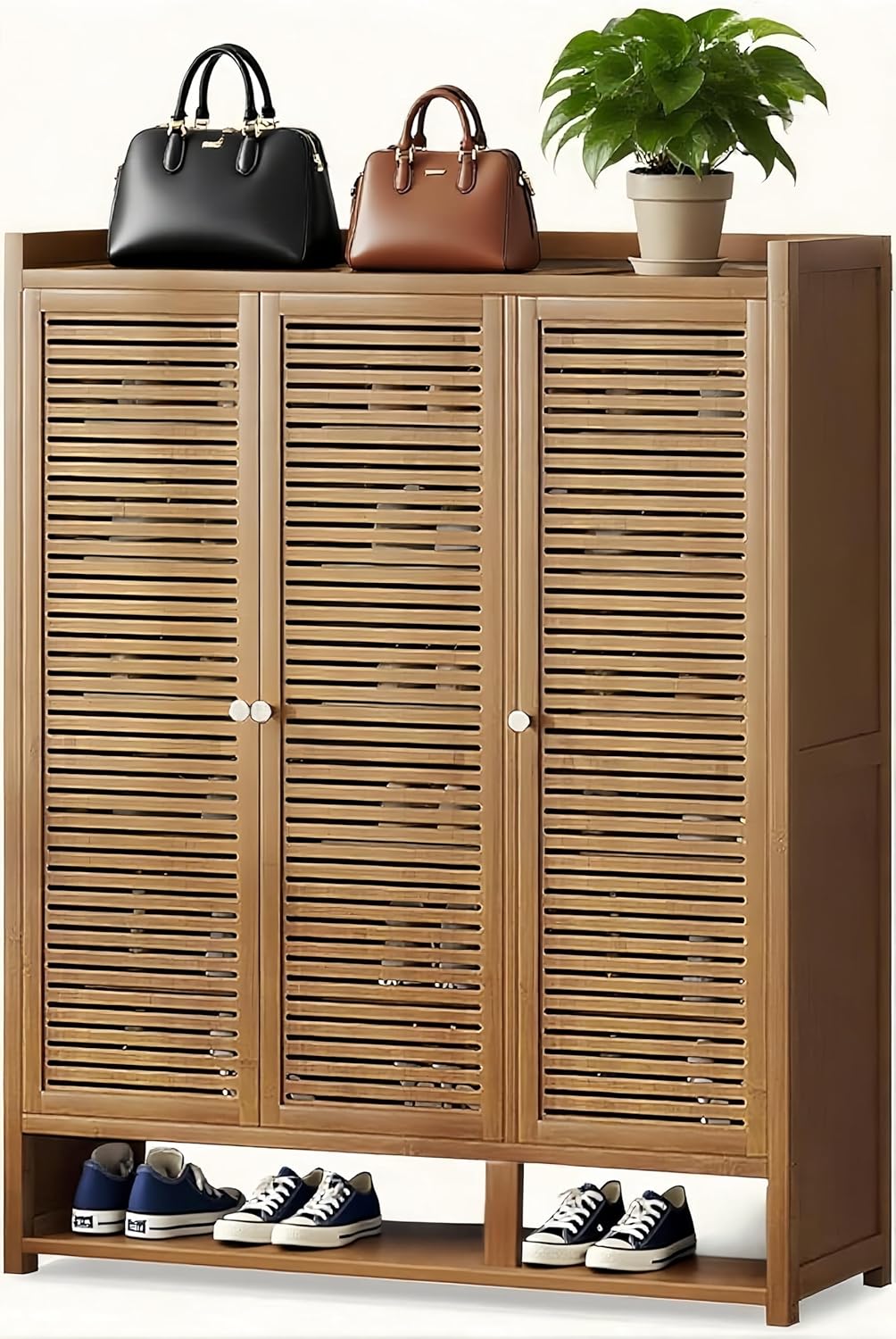 シャウ】日本製 大川家具シューズボックス LOWYA 下駄箱 靴箱 北欧