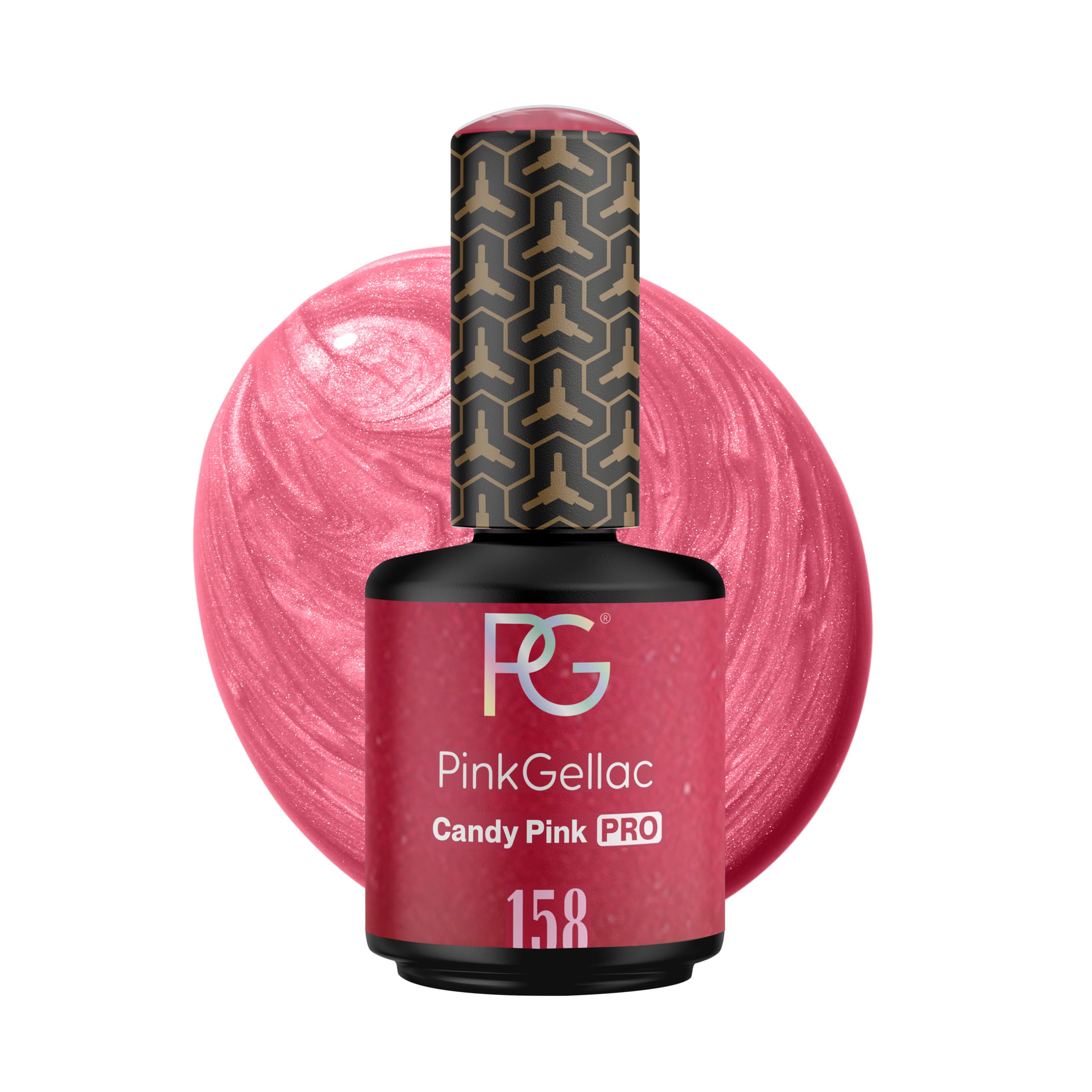 Pink Gellac Candy Pink 15ml Gel Nail Polish