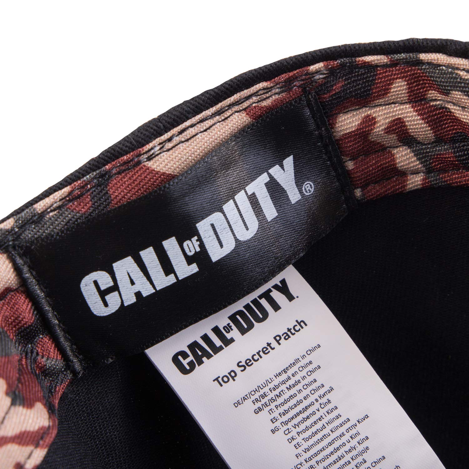 Call of Duty: Cold War Gorra "Top Secret Patch"