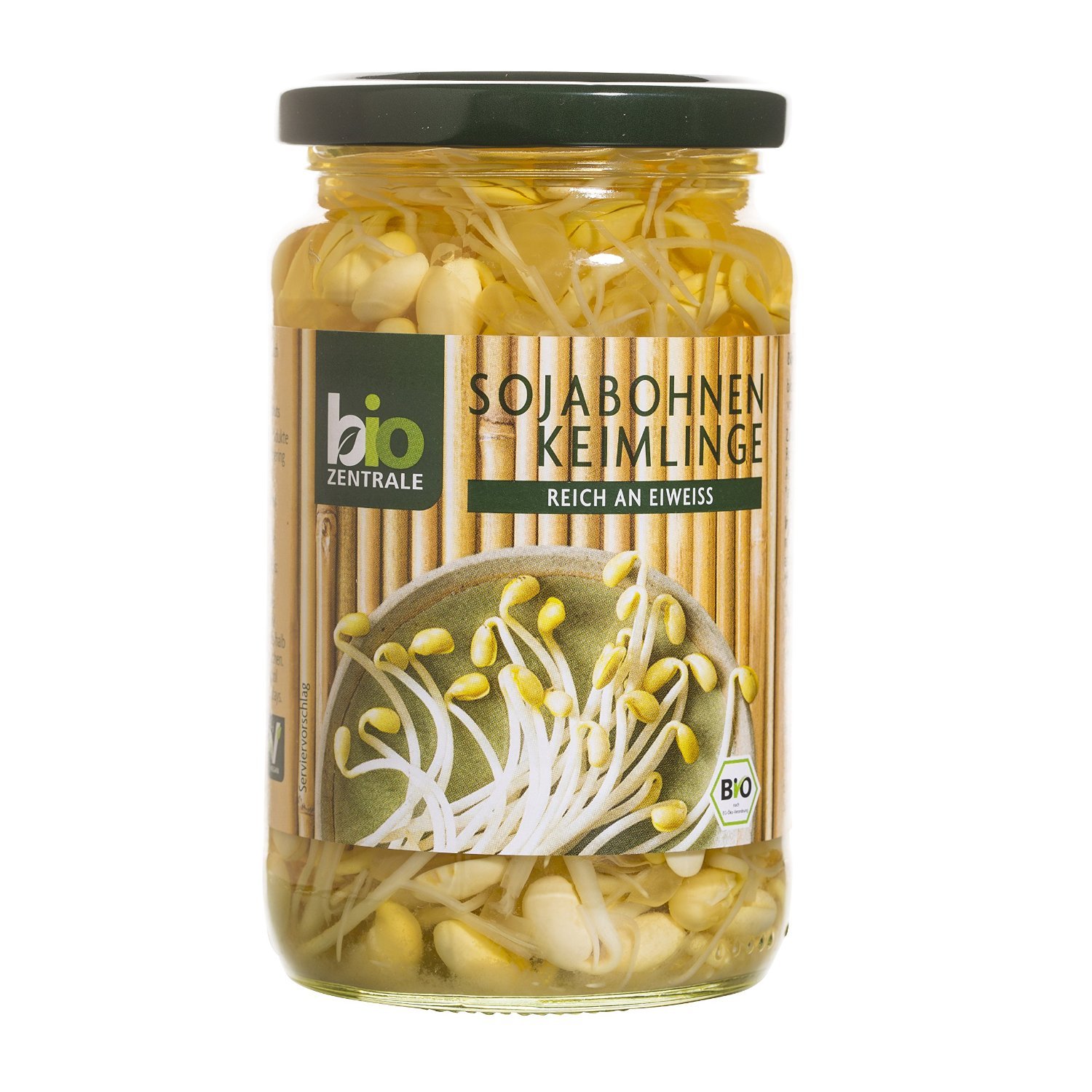 BioZentrale SojabohnenKeimlinge, 330gGlas Amazon.de Lebensmittel & Getränke