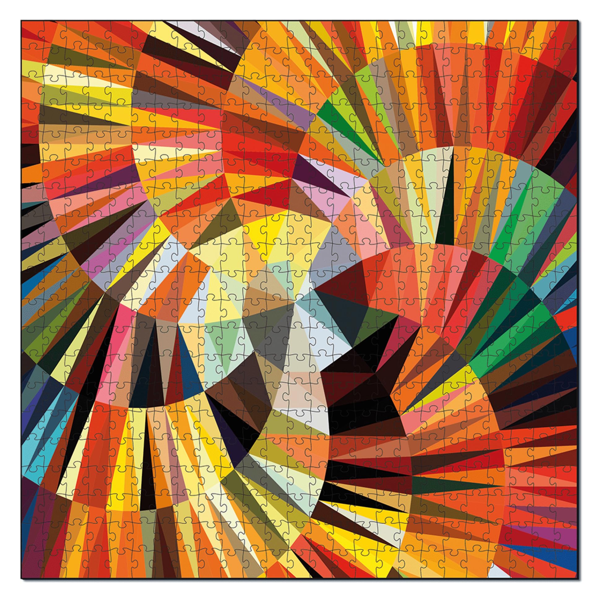 REMEMBER Puzzle Tartan – 500 Pezzi, 50x50 Cm – Sfida Astratta Per Adulti E Bambini Da 6 Anni - 5